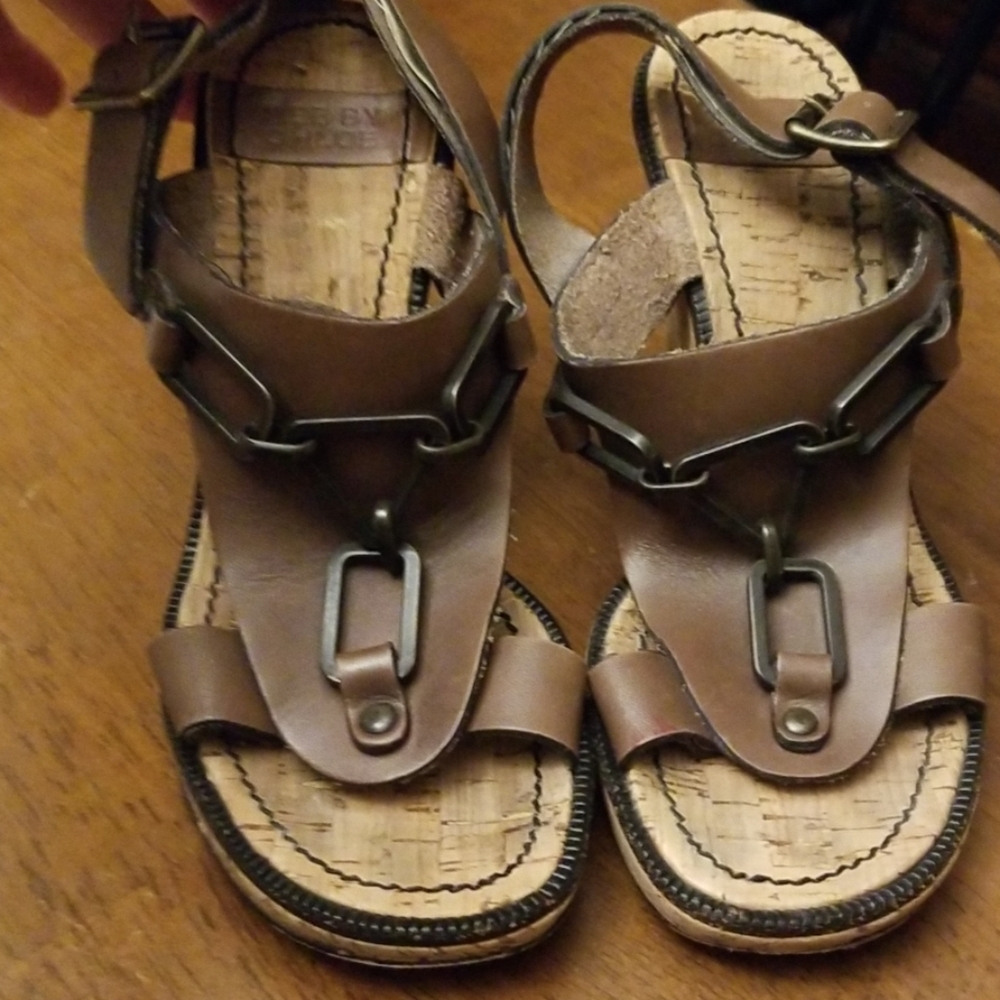See by Chloe wedge sandals